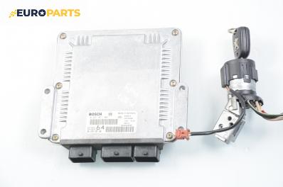 Компютър с контактен ключ за Peugeot 307 Break (03.2002 - 12.2009) 2.0 HDI 110, 107 к.с., № Bosch 0 281 011 081