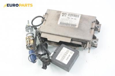 Компютър с контактен ключ и имобилайзер за Fiat Punto Hatchback (09.1993 - 09.1999) 55 1.1, 54 к.с., № Magneti Marelli IAW 16F.EB