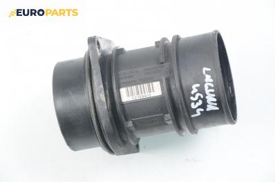 Дебитомер за Renault Laguna II Grandtour (03.2001 - 12.2007) 1.9 dCi (KG0G), 120 к.с., № Siemens 5WK9 609