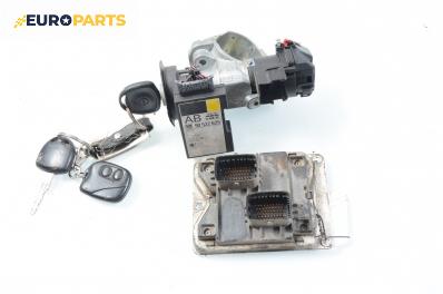 Компютър с контактен ключ и имобилайзер за Opel Corsa B Hatchback (03.1993 - 12.2002) 1.0 i 12V, 54 к.с., № Bosch 0 261 204 058