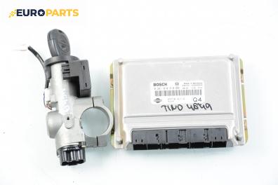 Компютър с контактен ключ и четец за Nissan Almera TINO (12.1998 - 02.2006) 2.2 dCi, 115 к.с., № Bosch 0 281 010 810