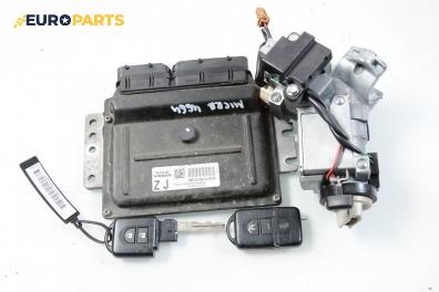 Компютър с контактен ключ за Nissan Micra III Hatchback (01.2003 - 06.2010) 1.4 16V, 88 к.с., № MEC32-080