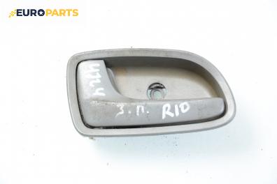 Вътрешна дръжка за Kia Rio Sedan I (07.2000 - 04.2006), 4+1 вр., седан, позиция: задна, лява