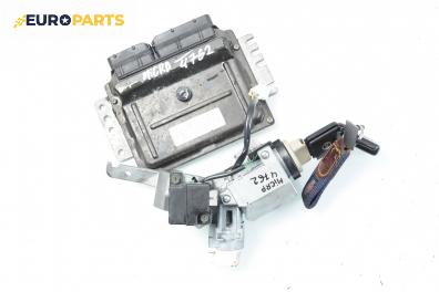 Компютър с контактен ключ и имобилайзер за Nissan Micra III Hatchback (01.2003 - 06.2010) 1.2 16V, 65 к.с., № MEC32-060 F3 3106