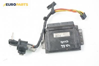 Компютър с контактен ключ за Renault Clio II Hatchback (09.1998 - 09.2005) 1.6 16V (BB01, BB0H, BB0T, BB14, BB1D, BB1R, BB2KL...), 107 к.с., № Siemens 110030004