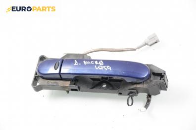 Външна дръжка за Nissan Micra III Hatchback (01.2003 - 06.2010), хечбек, позиция: дясна