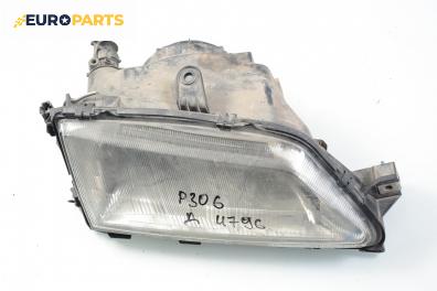 Фар за Peugeot 306 Hatchback (01.1993 - 10.2003), хечбек, позиция: дясна, Valeo
