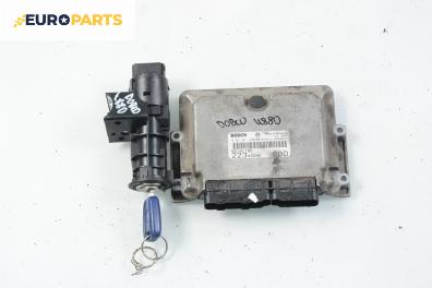 Компютър с контактен ключ за Fiat Doblo Van I (03.2001 - 11.2009) 1.9 JTD, 105 к.с., № Bosch 0 281 011 499