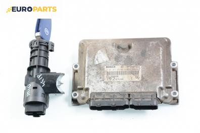 Компютър с контактен ключ за Fiat Stilo Hatchback (10.2001 - 11.2010) 1.9 JTD (192_XE1A), 115 к.с., № Bosch 0 281 011 553