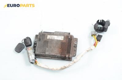 Компютър с контактен ключ и четец за Renault Kangoo Van (08.1997 - 02.2008) 1.4 (KC0C, KC0H, KC0B, KC0M), 75 к.с., № 7700110257 / Siemens S115301101E