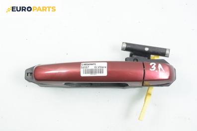 Външна дръжка за Suzuki Grand Vitara II SUV (04.2005 - 08.2015), 4+1 вр., позиция: задна, лява