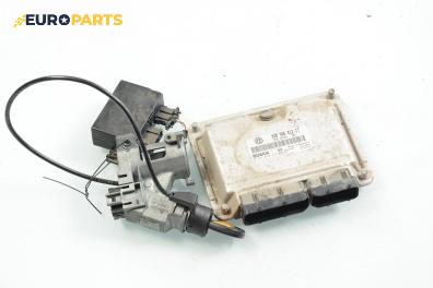 Компютър с контактен ключ и имобилайзер за Volkswagen Polo Hatchback III (10.1999 - 10.2001) 1.9 SDI, 64 к.с., № Bosch 0 281 010 377