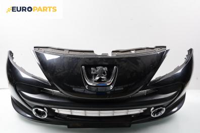 Предна броня за Peugeot 207 CC Cabrio (02.2007 - 01.2015), кабрио, позиция: предна