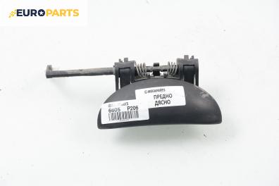 Външна дръжка за Peugeot 206 Hatchback (08.1998 - 12.2012), 4+1 вр., хечбек, позиция: предна, дясна
