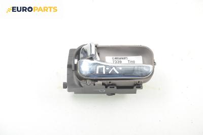 Вътрешна дръжка за Nissan Almera TINO (12.1998 - 02.2006), 4+1 вр., позиция: предна, лява