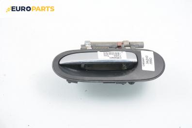 Външна дръжка за Nissan Almera TINO (12.1998 - 02.2006), 4+1 вр., позиция: задна, лява