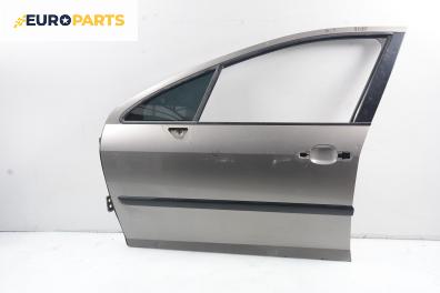 Врата за Peugeot 407 Sedan (02.2004 - 12.2011), 4+1 вр., седан, позиция: предна, лява