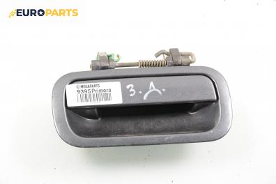 Външна дръжка за Nissan Primera Traveller I (07.1990 - 03.1998), 4+1 вр., комби, позиция: задна, дясна