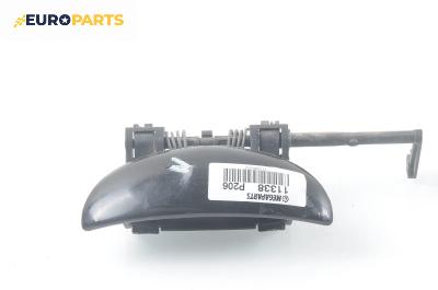 Външна дръжка за Peugeot 206 Hatchback (08.1998 - 12.2012), 2+1 вр., хечбек, позиция: лява