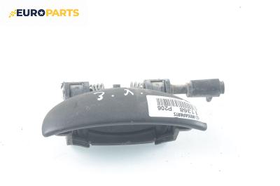 Външна дръжка за Peugeot 206 Hatchback (08.1998 - 12.2012), 4+1 вр., хечбек, позиция: задна, лява