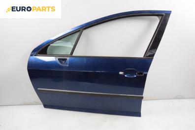 Врата за Peugeot 407 Sedan (02.2004 - 12.2011), 4+1 вр., седан, позиция: предна, лява