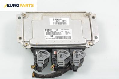 Компютър двигател за Peugeot 206 CC Cabrio (09.2000 - 12.2008) 1.6 16V, 109 к.с., № Bosch 0 261 206 942