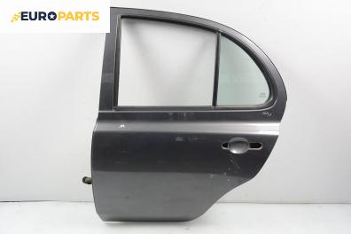 Врата за Nissan Micra III Hatchback (01.2003 - 06.2010), 4+1 вр., хечбек, позиция: задна, лява