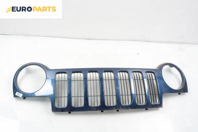 Решетка за Jeep Cherokee SUV III (09.2001 - 01.2008), джип, позиция: предна
