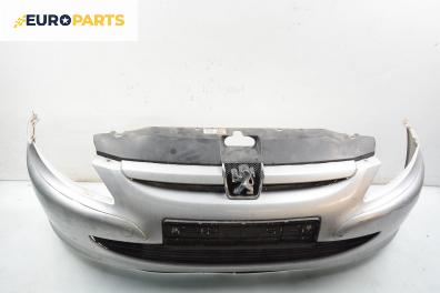 Предна броня за Peugeot 307 Hatchback (08.2000 - 12.2012), хечбек, позиция: предна