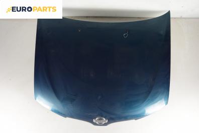 Преден капак за Nissan Almera II Hatchback (01.2000 - 12.2006), 4+1 вр., хечбек, позиция: предна