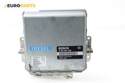Компютър двигател за BMW 5 Series E34 Touring (11.1991 - 01.1997) 525 tds, 143 к.с., № BOSCH 0 281 001 183