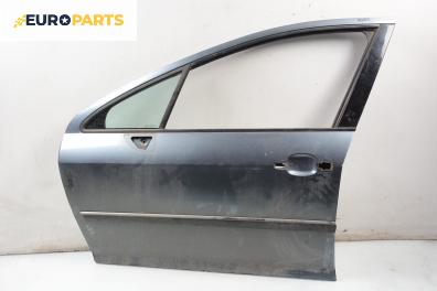 Врата за Peugeot 407 Sedan (02.2004 - 12.2011), 4+1 вр., седан, позиция: предна, лява