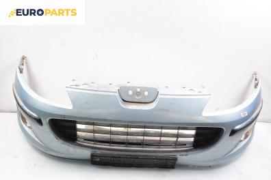 Предна броня за Peugeot 407 Sedan (02.2004 - 12.2011), седан, позиция: предна
