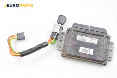 Компютър с контактен ключ за Renault Megane I Grandtour (03.1999 - 08.2003) 1.6 16V (KA0B, KA04, KA11), 107 к.с., № 8200046488
