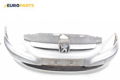 Предна броня за Peugeot 307 Hatchback (08.2000 - 12.2012), хечбек, позиция: предна