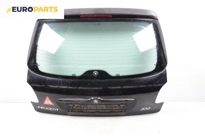 Заден капак за Peugeot 206 Hatchback (08.1998 - 12.2012), 4+1 вр., хечбек, позиция: задна