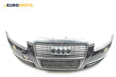 Предна броня за Audi A6 Sedan C6 (05.2004 - 03.2011), седан, позиция: предна