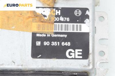 Компютър двигател за Opel Vectra A Sedan (08.1988 - 11.1995) 2.0 i, 115 к.с., № GM 90 351 648