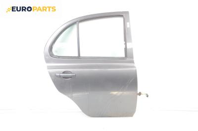 Врата за Nissan Micra III Hatchback (01.2003 - 06.2010), 4+1 вр., хечбек, позиция: задна, дясна