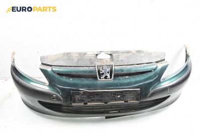 Предна броня за Peugeot 307 Hatchback (08.2000 - 12.2012), хечбек, позиция: предна