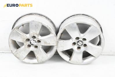 Алуминиеви джанти за Seat Ibiza III Hatchback (02.2002 - 11.2009) 15 цола, ширина 6 (Цената е за 2 бр.)