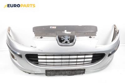 Предна броня за Peugeot 407 Station Wagon (05.2004 - 12.2011), комби, позиция: предна
