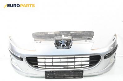 Предна броня за Peugeot 407 Sedan (02.2004 - 12.2011), седан, позиция: предна