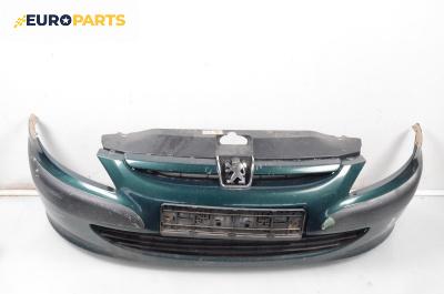 Предна броня за Peugeot 307 Hatchback (08.2000 - 12.2012), хечбек, позиция: предна