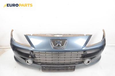 Предна броня за Peugeot 307 Hatchback (08.2000 - 12.2012), хечбек, позиция: предна
