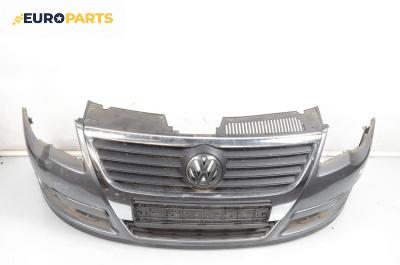Предна броня за Volkswagen Passat V Variant B6 (08.2005 - 11.2011), комби, позиция: предна
