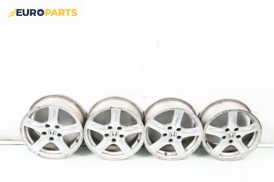Алуминиеви джанти за Honda Accord VII Tourer (04.2003 - 05.2008) 16 цола, ширина 6.5 (Цената е за комплекта)