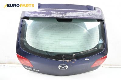 Заден капак за Mazda 3 Hatchback I (10.2003 - 12.2009), 4+1 вр., хечбек, позиция: задна