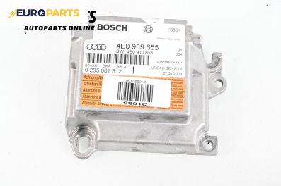 Модул за AIRBAG за Audi A8 Sedan 4E (10.2002 - 07.2010), № Bosch 0 285 001 512