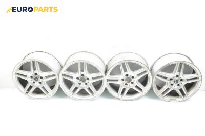 Алуминиеви джанти за Mercedes-Benz C-Class Sedan (W204) (01.2007 - 01.2014) 18 цола, ширина 8/8.5, ET 50/54 (Цената е за комплекта)